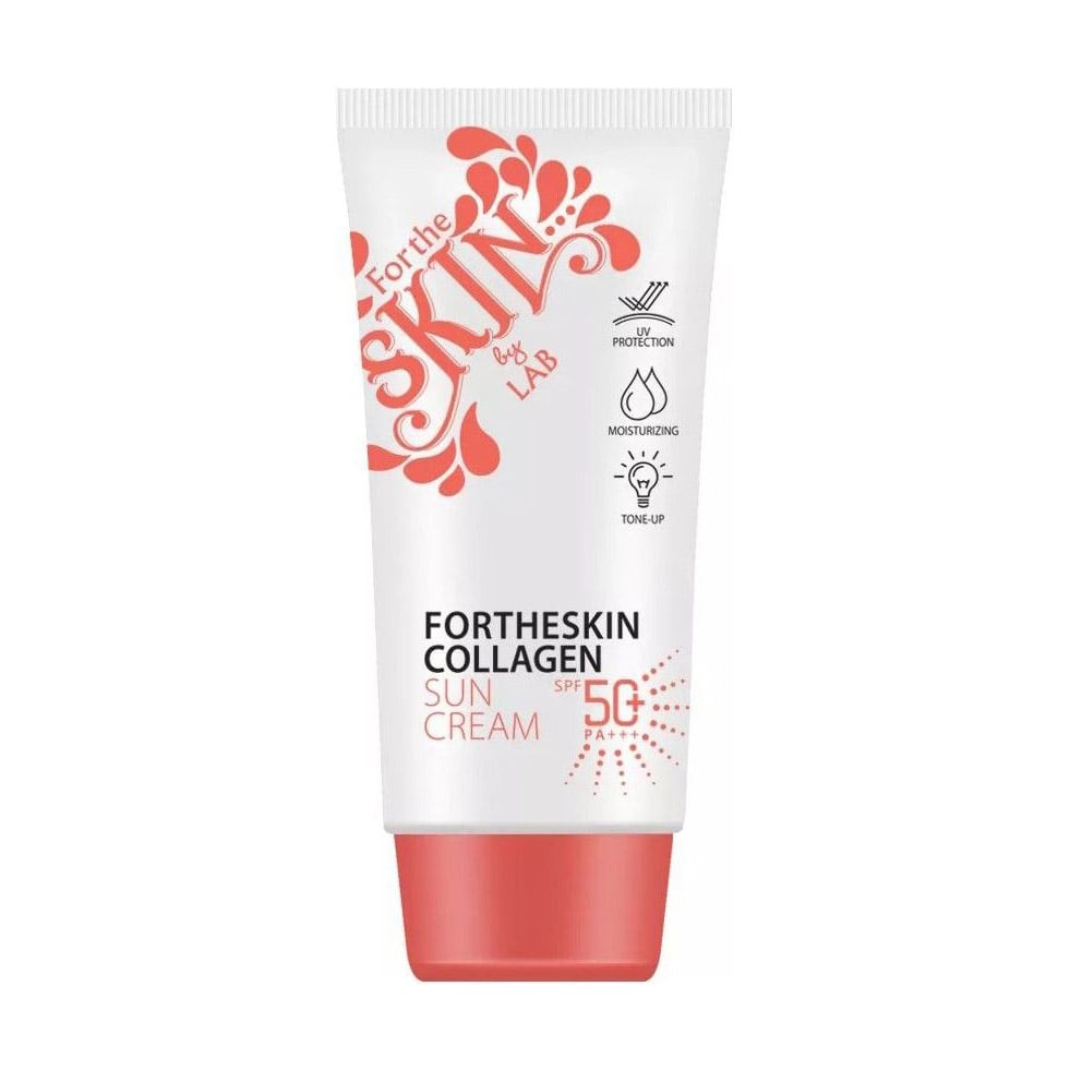 Сонцезахисний крем для обличчя Fortheskin Collagen Sun Cream SPF50+/PA+++ з колагеном, 70 мл
